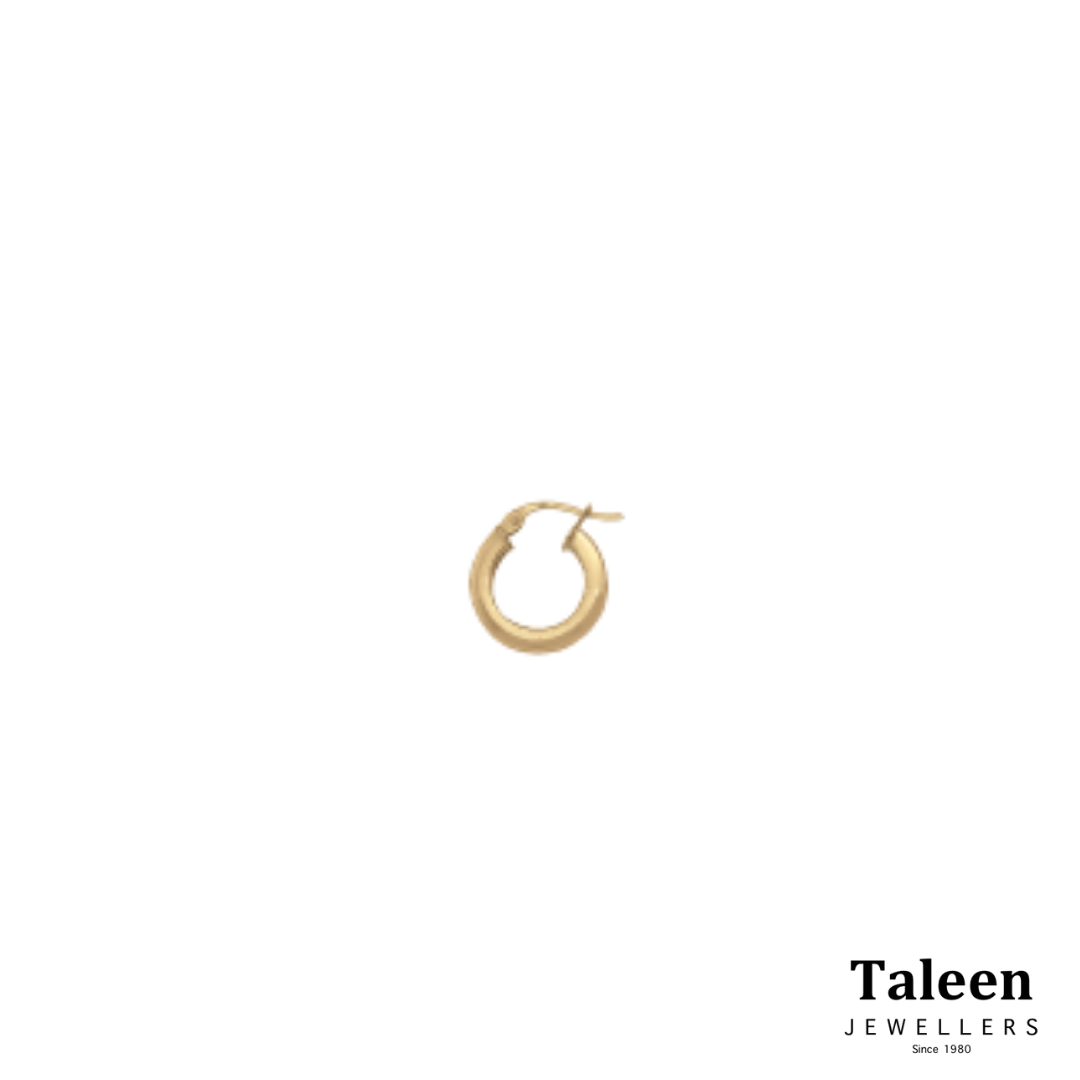 Yellow Gold Hoop Earrings