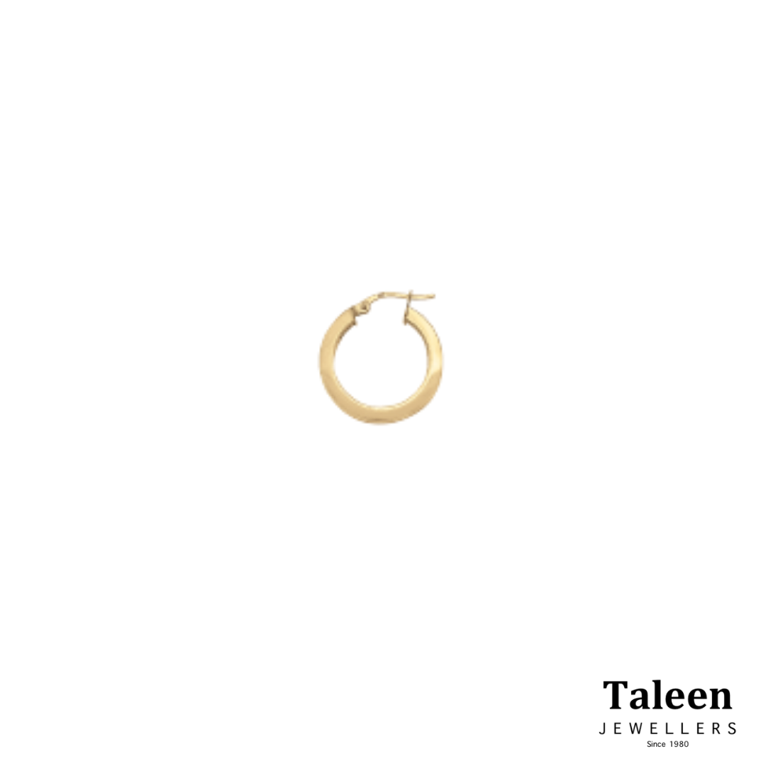 Yellow Gold Hoop Earrings