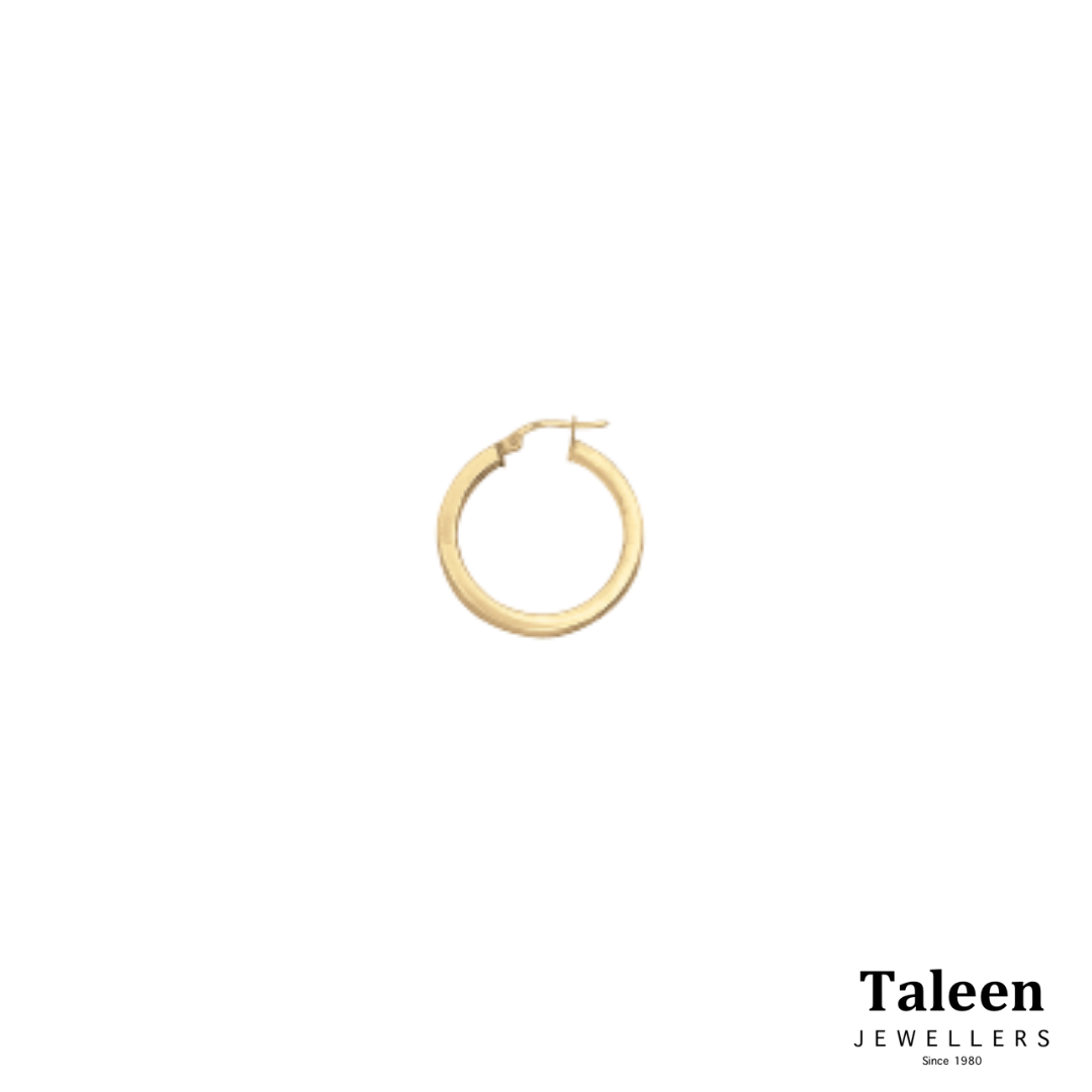 Yellow Gold Hoop Earrings